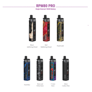 SMOK RPM80 PRO KIT | SINGLE EXTERNAL 18650 BATTERY