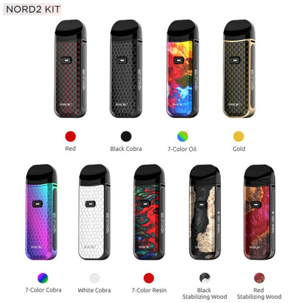 SMOK NORD 2 KIT | 40 W POD SYSTEM DEVICE | 1500 MAH