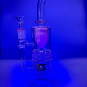 12" CaliChill brand recycle Water Pipe and eye parts is glow