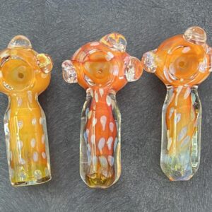 Marble round 4"  Hand Pipe
