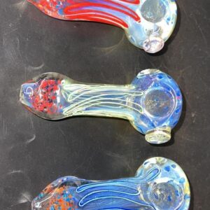 Heavy 4"  line color Hand Pipe