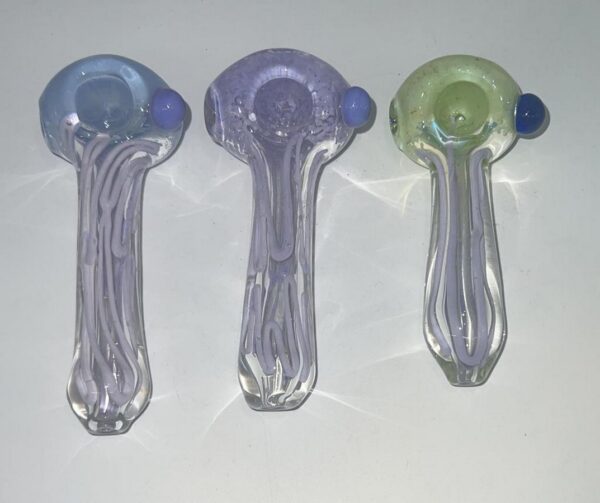 4"  color tube heavy Hand Pipe