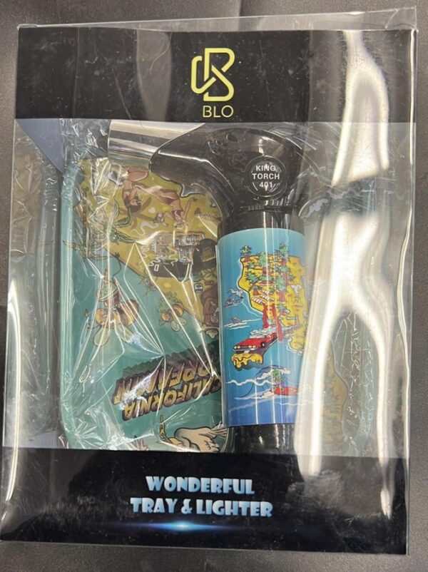 Wonderful tray & lighter