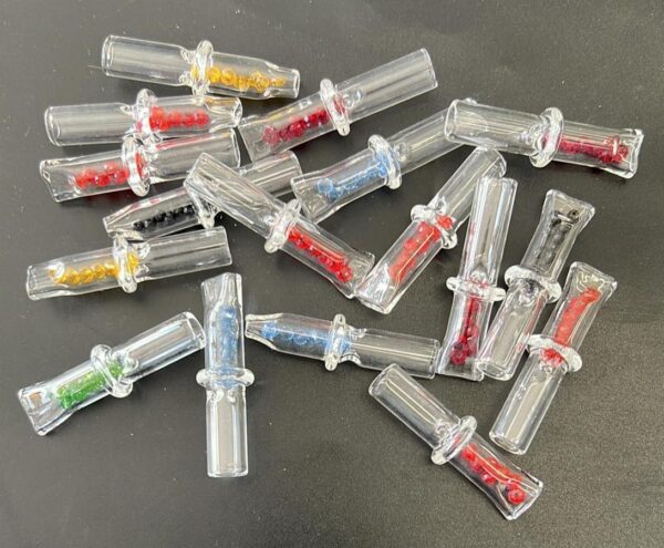 Small glass tips