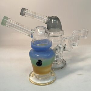 8" marble tube color Water Pipe