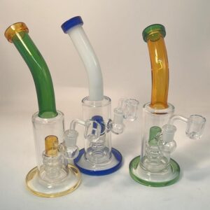 9" bend color tube Water Pipe