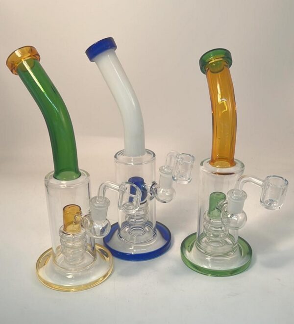 9" bend color tube Water Pipe