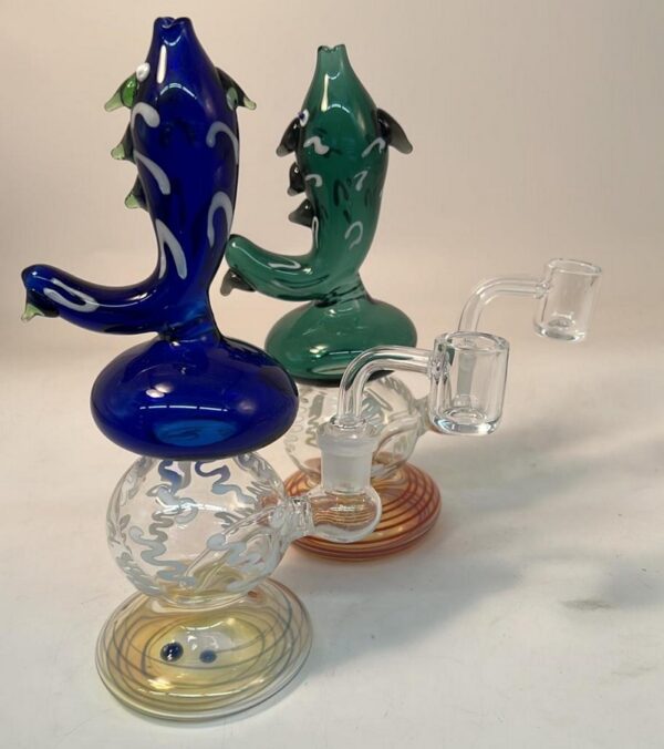 8" cactus perk Water Pipe