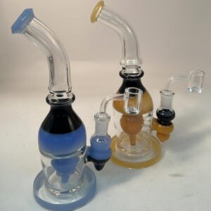 8" bend color perk Water Pipe