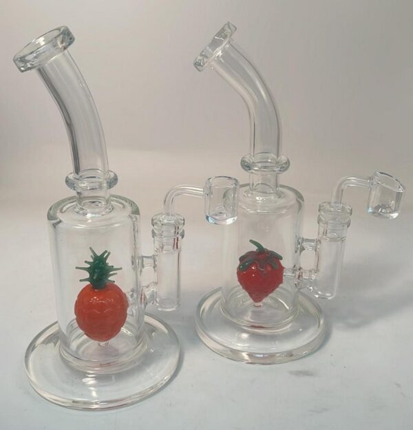 9" bend strawberry Water Pipe