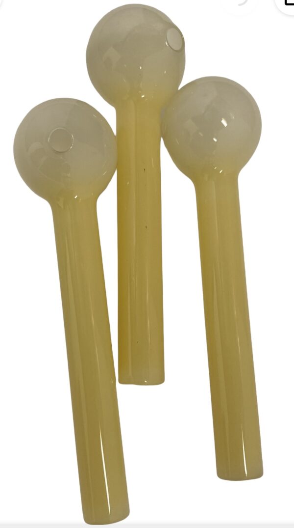 YELLOW GLASS PIPE