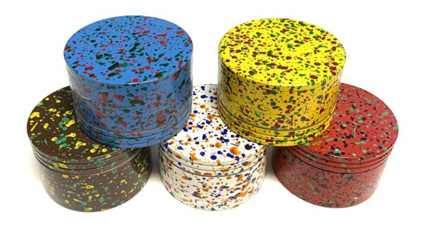63MM DOTTED PAINT ALUMINUM GRINDER