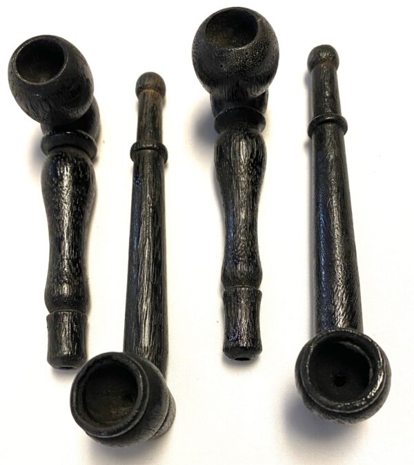 4-5" WOOD CIGAR PIPE - Image 2