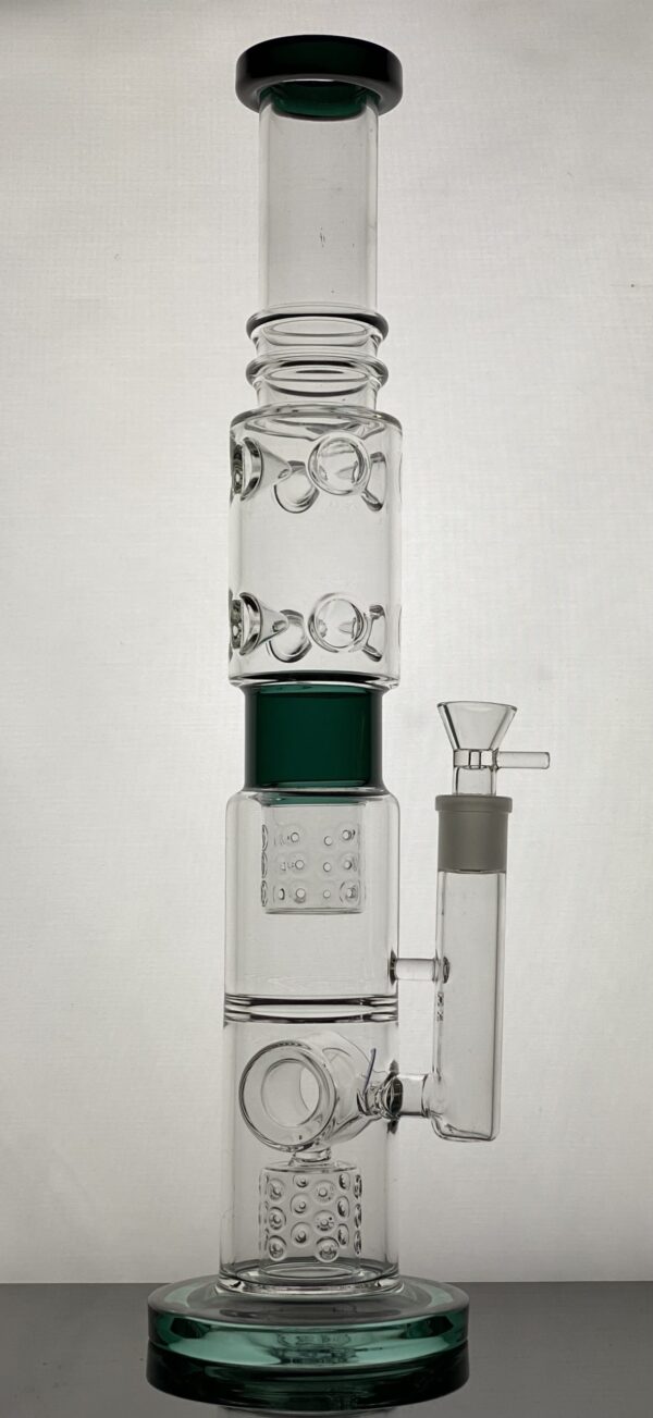 17-INCHES GLASS WATER PIPE