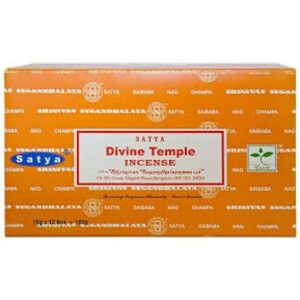 "DIVINE TEMPLE" SATYA NAG CHAMPA INCENSE STICKS