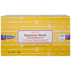 "EGYPTIAN MUSK" SATYA NAG CHAMPA INCENSE STICKS