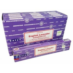 "ENGLISH LAVENDER" SATYA NAG CHAMPA INCENSE STICKS