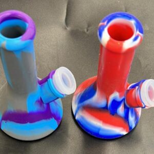 5" colorful silicone Water Pipe