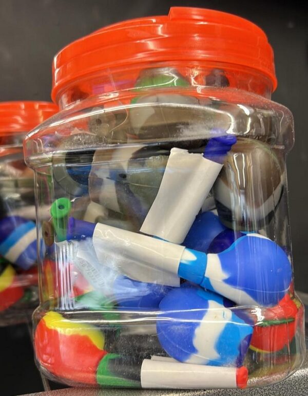 Sherlock silicone jar