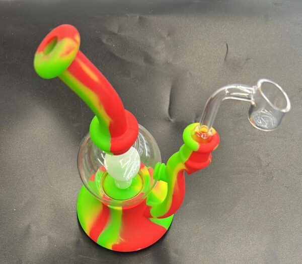 9" bend silicone Water Pipe