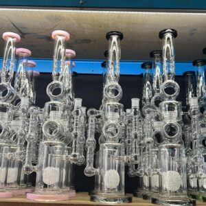 16"  STR donut perk Water Pipe