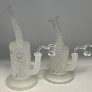 9" bend white design Water Pipe