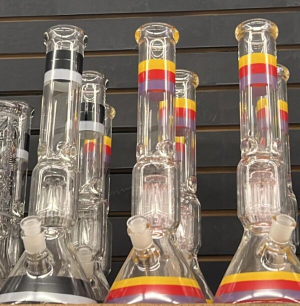16"  bkr multi color Water Pipe