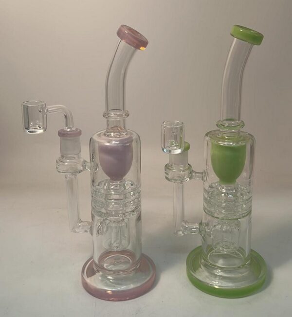 10" bend perk us color Water Pipe