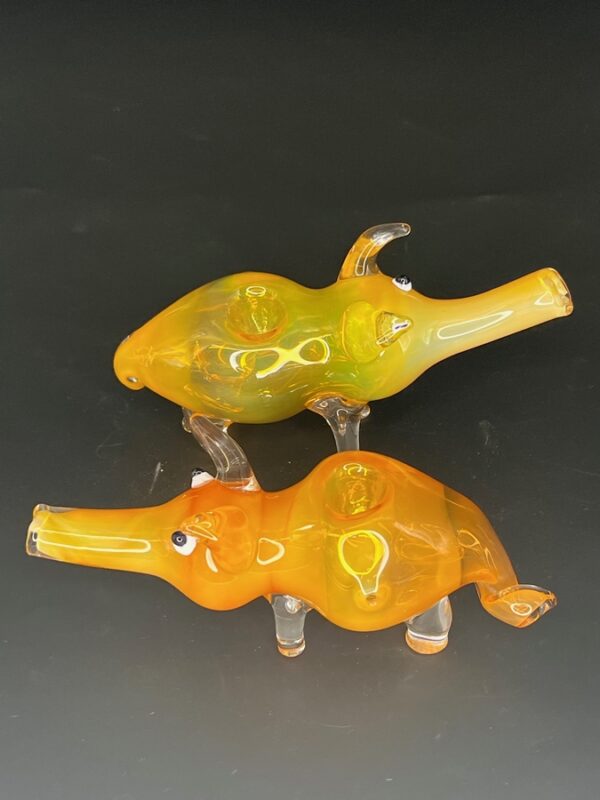 Animal gold fume Hand Pipe