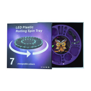 13.5" LED ROLLING SPIN TRAY