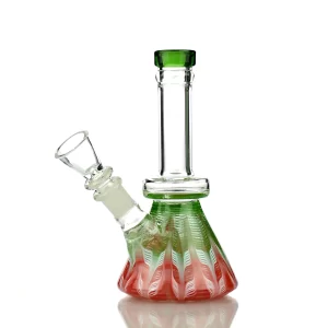 7" Fancy Beaker with 14mm Male Bowl
