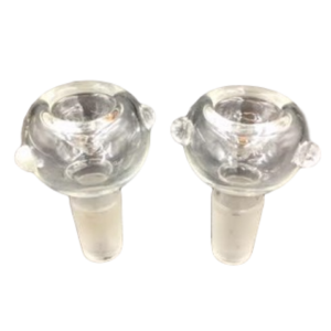 Glass on Glass Clear Bowl 14mm Male    0103