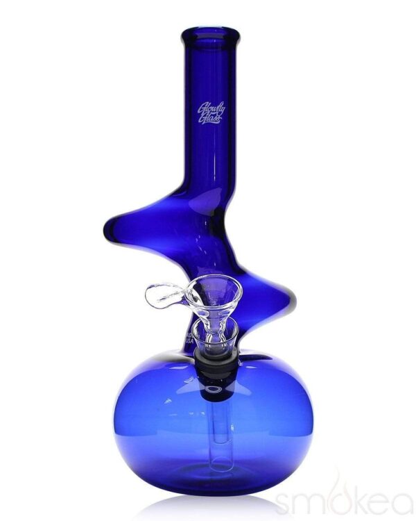 Glowfly Glass Double Z Bong