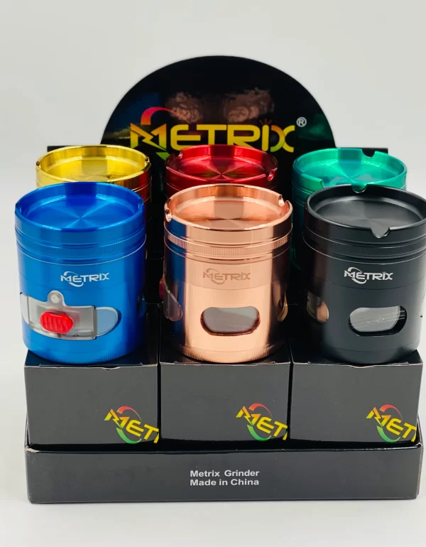 METRIX G-47 63 MM 4 LAYERS GRINDER WITH METRIX BOX  6 per box