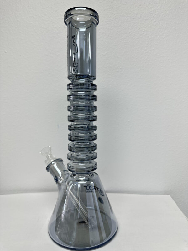 Metrix Glass Water Straight Rings Grey   0039
