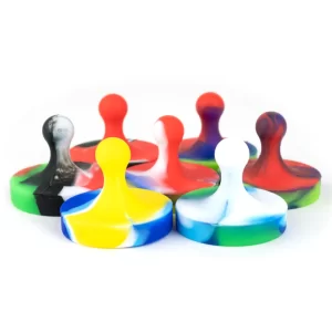 Silicone Flat Carb Cap     0112