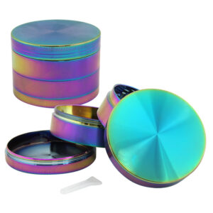 Anodized Zinc 4 Part Grinder 60mm