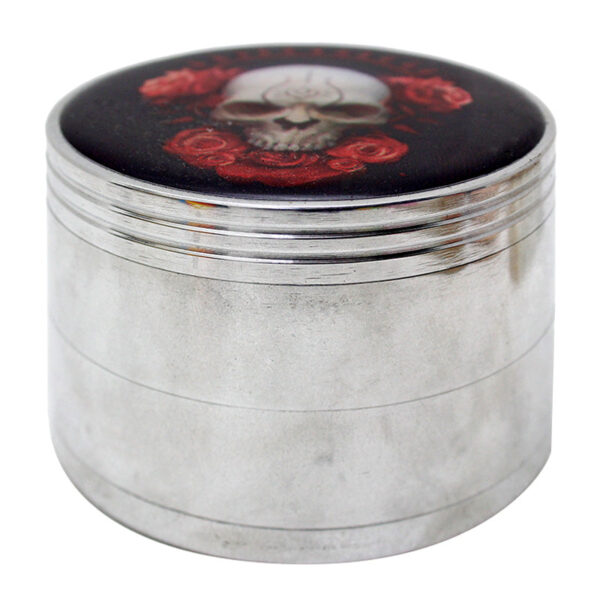 Aluminum 4 Part Assorted Sticker 63mm Grinder