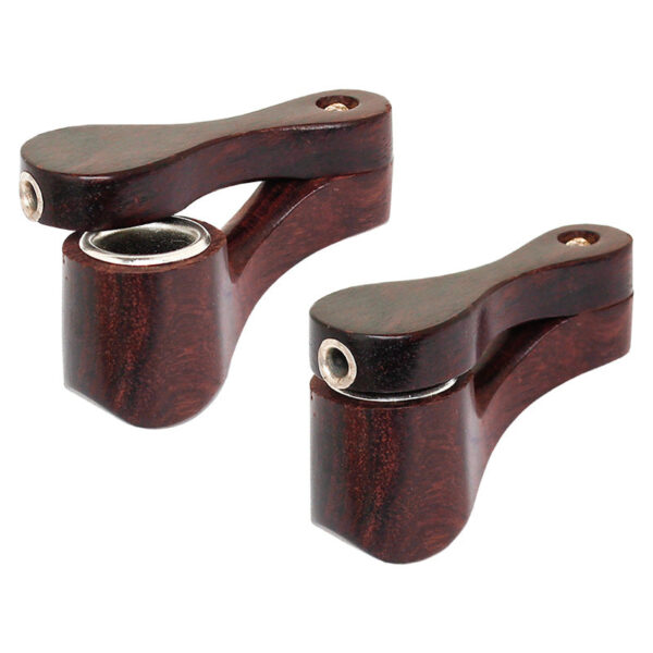 2 Carb Cap Wooden Hand Pipe