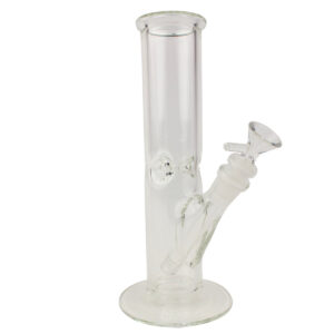 10 Clear Straight Tube Ice Catcher - Glass Water Pipe