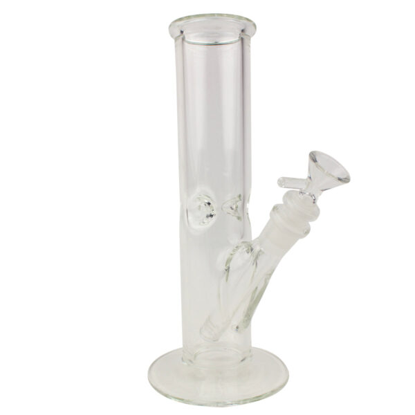 10 Clear Straight Tube Ice Catcher - Glass Water Pipe