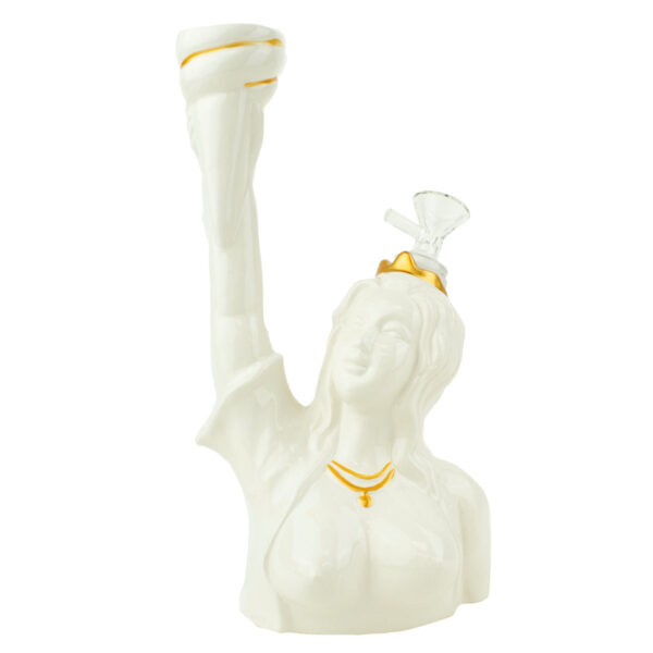 10 Statue of Liberty - Ceramic Water Pipe