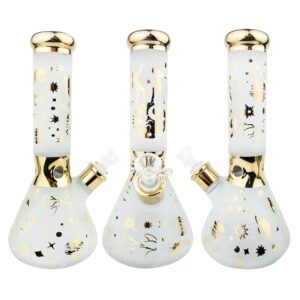 11.25 Astrology Beaker Glass Water Pipe