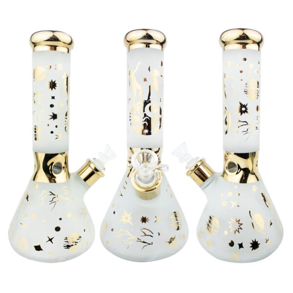 11.25 Astrology Beaker Glass Water Pipe