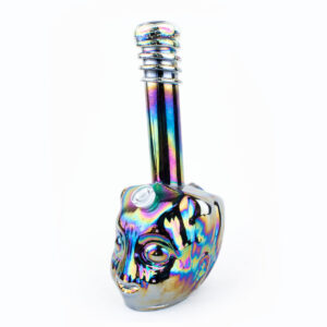 11 Groot Tree Hero Chrome Colored Glow Swirl Glass Water Pipe