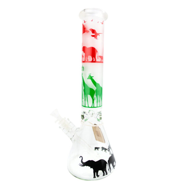 13 CHEECH SAFARI Beaker Glass Water Pipe CHE-162