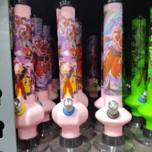 8 Acrylic Regular Super Hero's 1inx8  Water Pipe