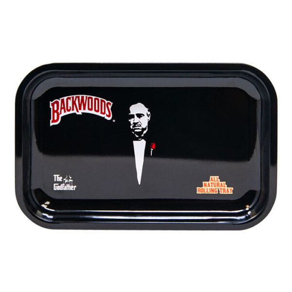 Backwoods The Godfather Rolling Tray w/ Lid