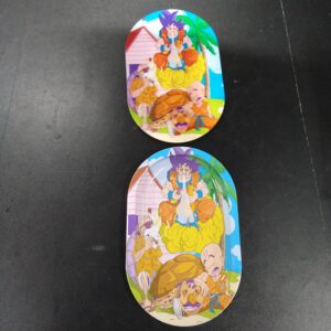 3D Mini Metal Rolling Tray- Dragon Ball Z Goku And Friends