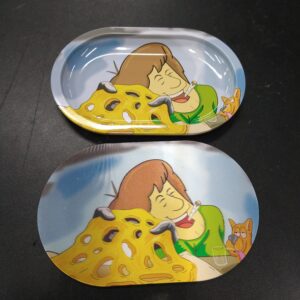 3D Mini Metal Rolling Tray- Shaggy And Scooby doo